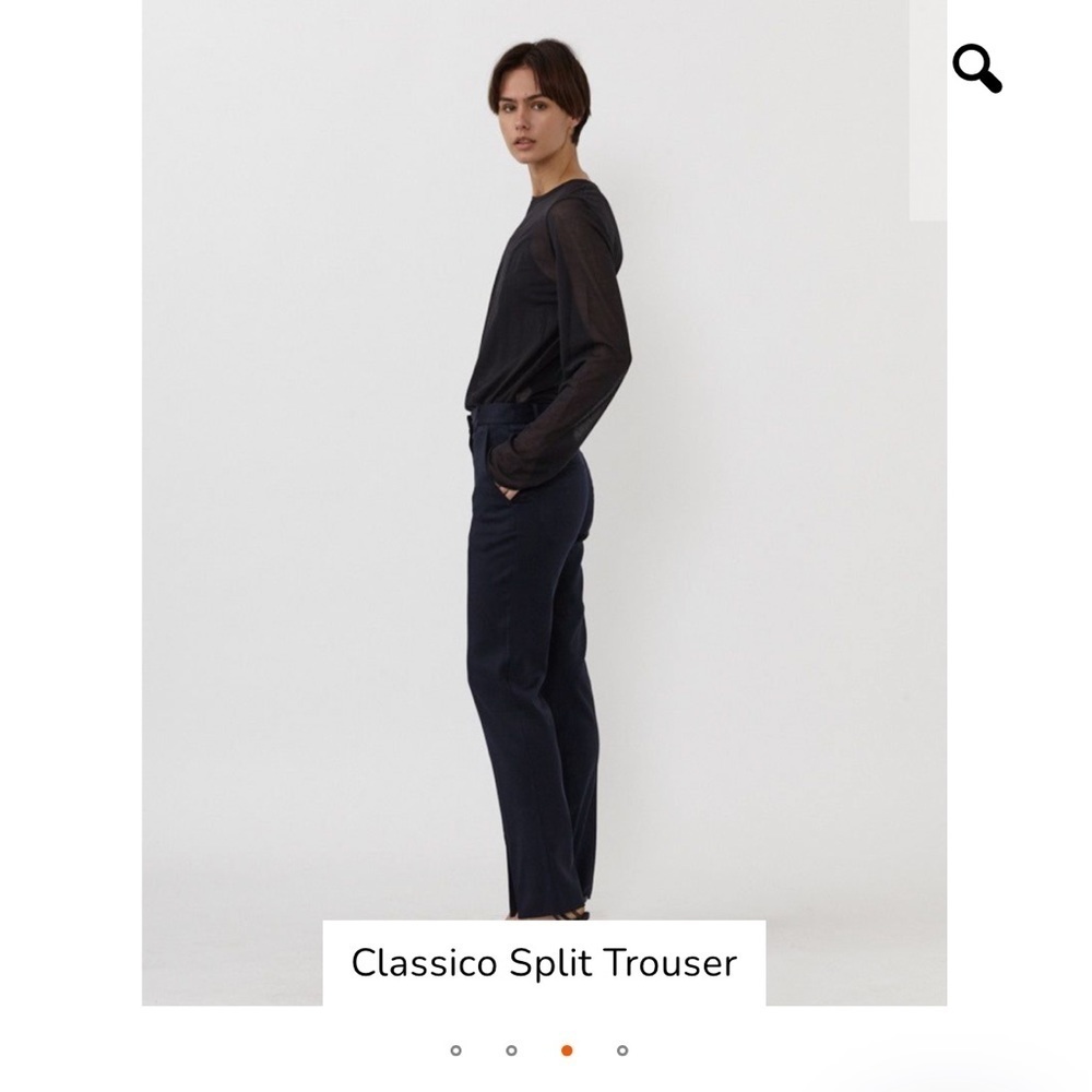 Esse Studios Classico Split Trouser French Navy S… - image 3